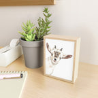 Oh My Sneaky Goat Mini Art Print Gallery Image 2