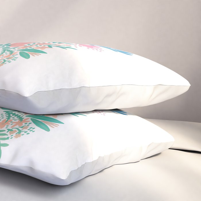 Little & Fierce - Lavender Mint OmbrÃ© Pillow Sham Gallery Image 3