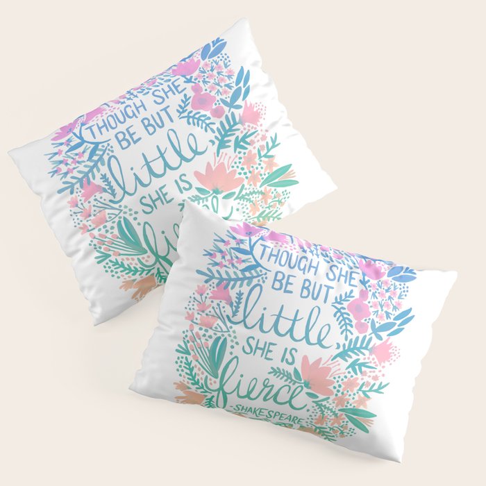 Little & Fierce - Lavender Mint OmbrÃ© Pillow Sham Gallery Image 3