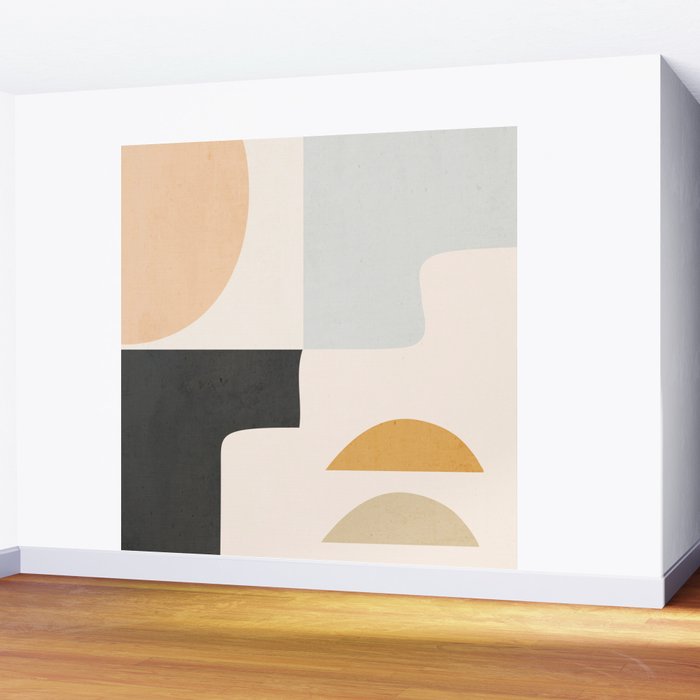 Modern Abstract Art 3 Wall Mural Gallery Image 2