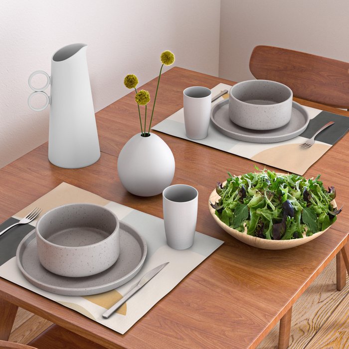 Modern Abstract Art 3 Placemat Gallery Image 2