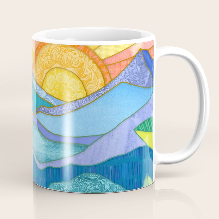 Sunset Through The Leaves Coffee Mug Gallery Image 1