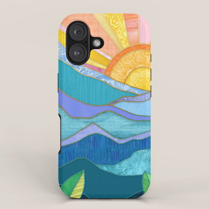 Sunset Through The Leaves iPhone Case Gallery Image 1
