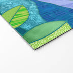 Sunset Through The Leaves Welcome Mat Gallery Image 2