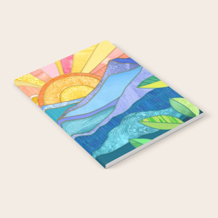 Sunset Through The Leaves Notebook Gallery Image 2