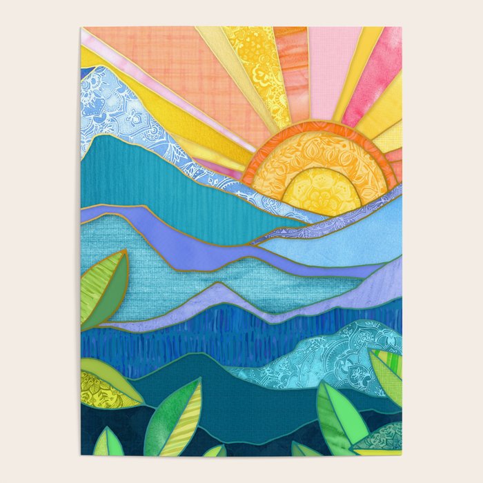Sunset Through The Leaves Poster Gallery Image 4
