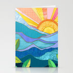 Sunset Through The Leaves Stationery Card Gallery Image 2