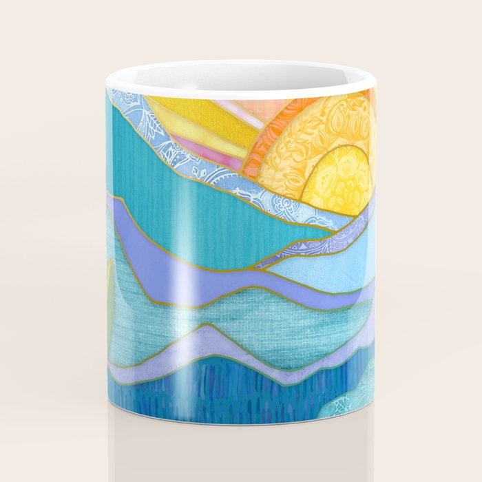 Sunset Through The Leaves Coffee Mug Gallery Image 4