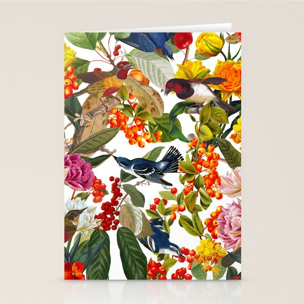 Floral and Birds XLVI Stationery Card Gallery Image 1