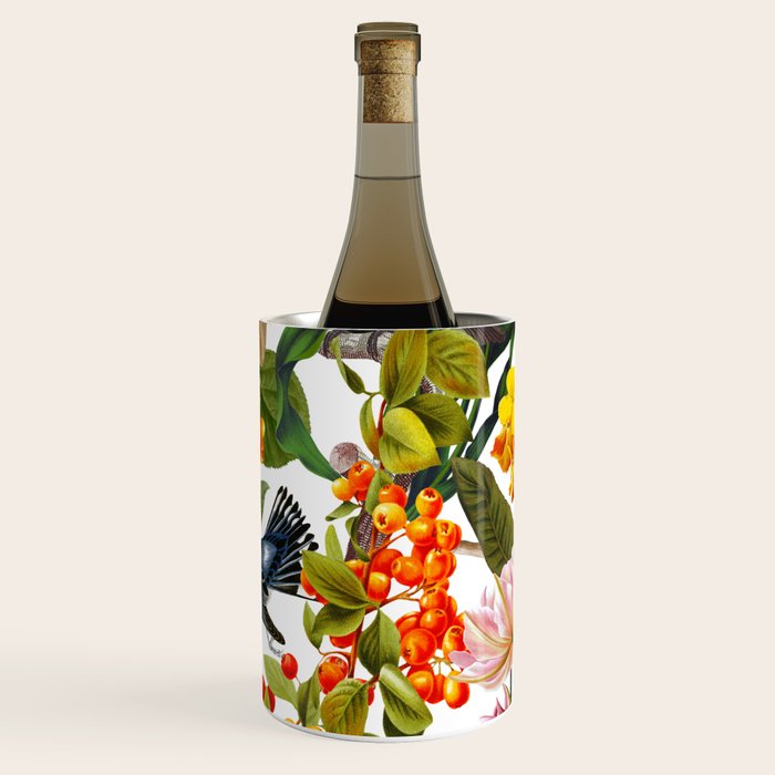 Floral and Birds XLVI Wine Chiller Gallery Image 3