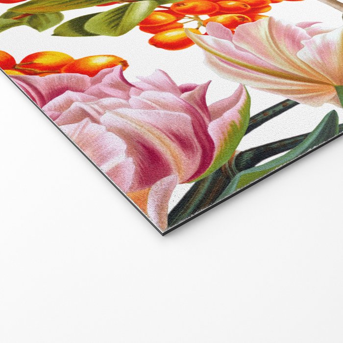 Floral and Birds XLVI Welcome Mat Gallery Image 2