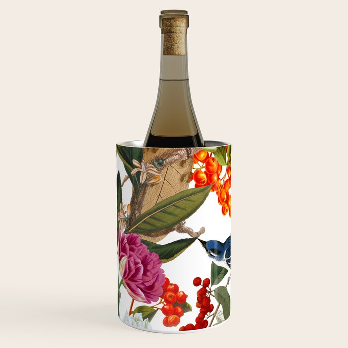 Floral and Birds XLVI Wine Chiller Gallery Image 2
