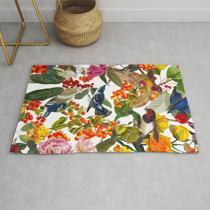 Floral and Birds XLVI Rug Gallery Image 1