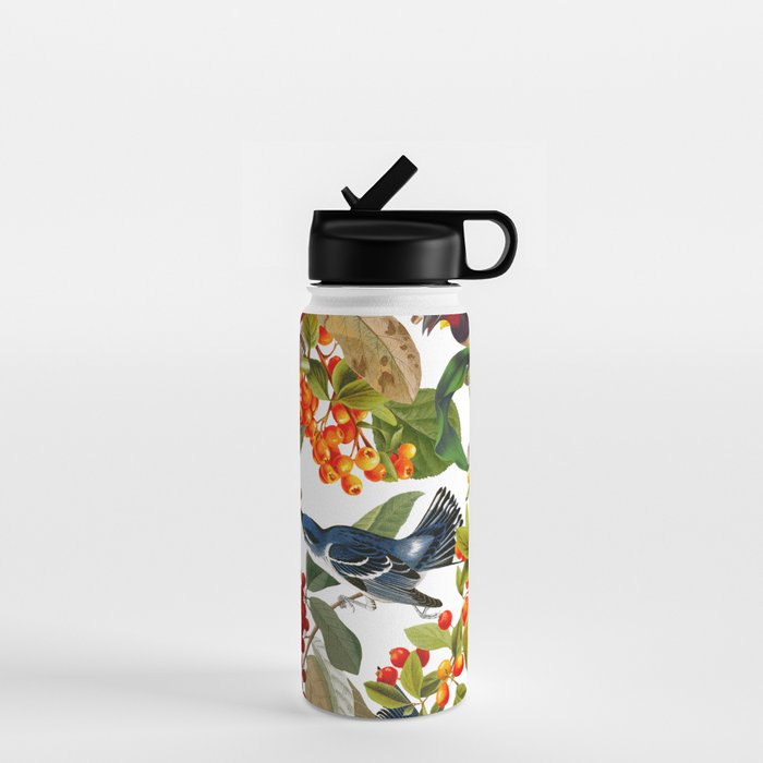 Floral and Birds XLVI Water Bottle Gallery Image 1