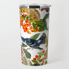 Floral and Birds XLVI Travel Mug Gallery Image 1