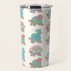 Cactus tortoise Travel Mug Gallery Image 1