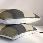 Bold Earthy Checks Pattern - Large IV Pillow Sham Gallery Image 3
