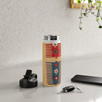 Parmakli Kütahya West Anatolian Kilim Print Water Bottle Gallery Image 4