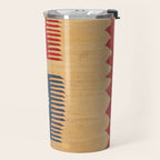 Parmakli Kütahya West Anatolian Kilim Print Travel Mug Gallery Image 2
