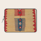 Parmakli Kütahya West Anatolian Kilim Print Laptop Sleeve Gallery Image 1