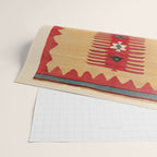Parmakli Kütahya West Anatolian Kilim Print Wrapping Paper Gallery Image 2