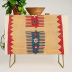 Parmakli Kütahya West Anatolian Kilim Print Credenza Gallery Image 1