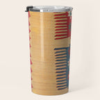 Parmakli Kütahya West Anatolian Kilim Print Travel Mug Gallery Image 3
