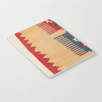 Parmakli Kütahya West Anatolian Kilim Print Notebook Gallery Image 3