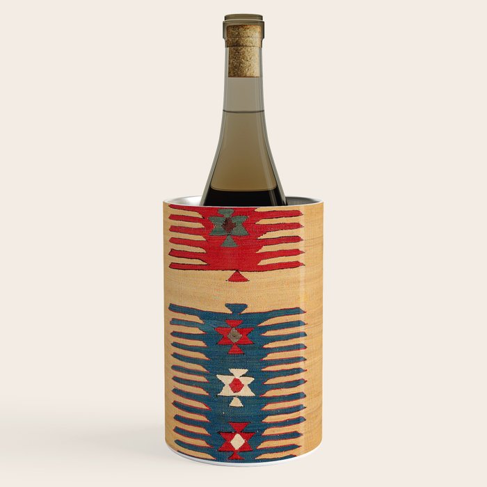 Parmakli Kütahya West Anatolian Kilim Print Wine Chiller Gallery Image 1