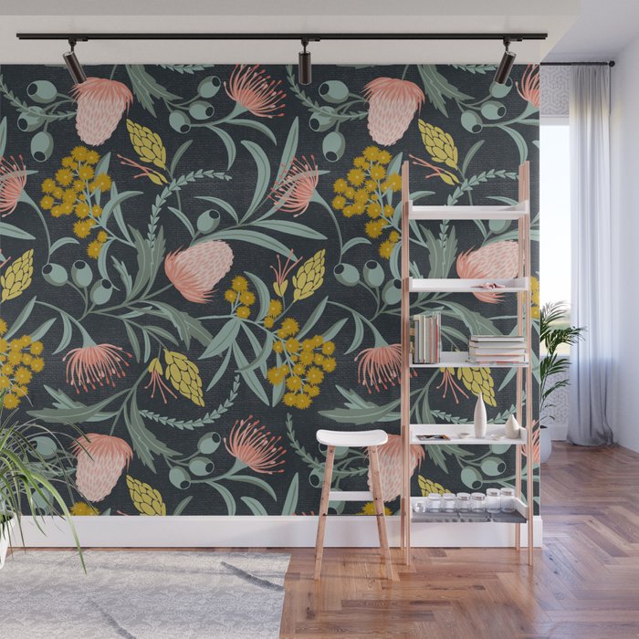 Flora Australis Wall Mural Gallery Image 1