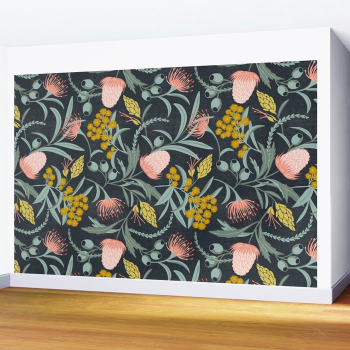 Flora Australis Wall Mural Gallery Image 2