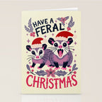 Have a feral Christmas Stationery Card Gallery Image 2