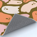 Ghost Print in Green Rug Gallery Image 4
