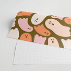 Ghost Print in Green Wrapping Paper Gallery Image 2