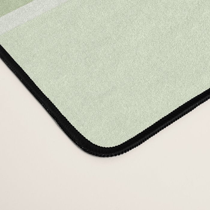 Pink and green stripes Desk Mat Gallery Image 4