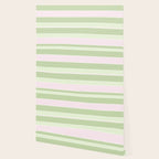Pink and green stripes Wallpaper Gallery Image 2