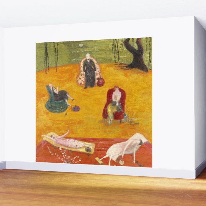 Florine Stettheimer "Heat" Wall Mural Gallery Image 2