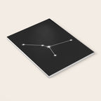Cancer Zodiac Star Constellation Line Art Black Notebook Gallery Image 3
