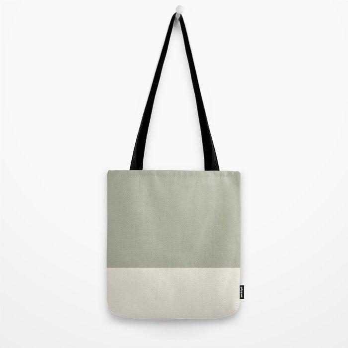 Dual (Sage Cream) Tote Bag Gallery Image 2