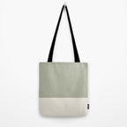 Dual (Sage Cream) Tote Bag Gallery Image 2