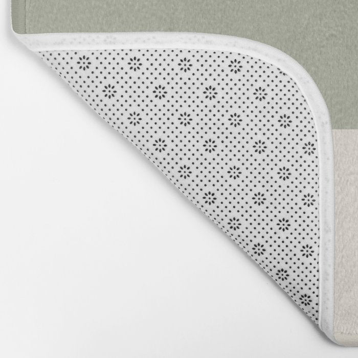Dual (Sage Cream) Bath Mat Gallery Image 2