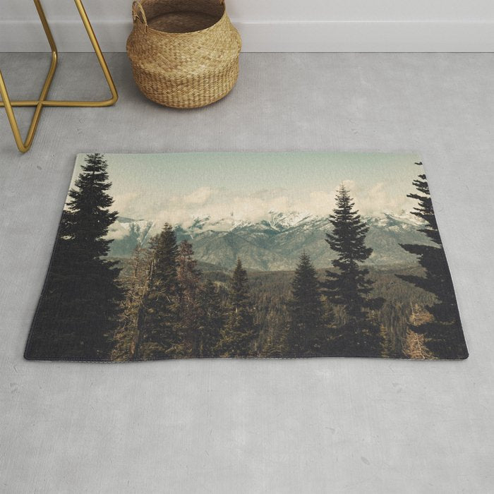 Snow capped Sierras Rug Gallery Image 1