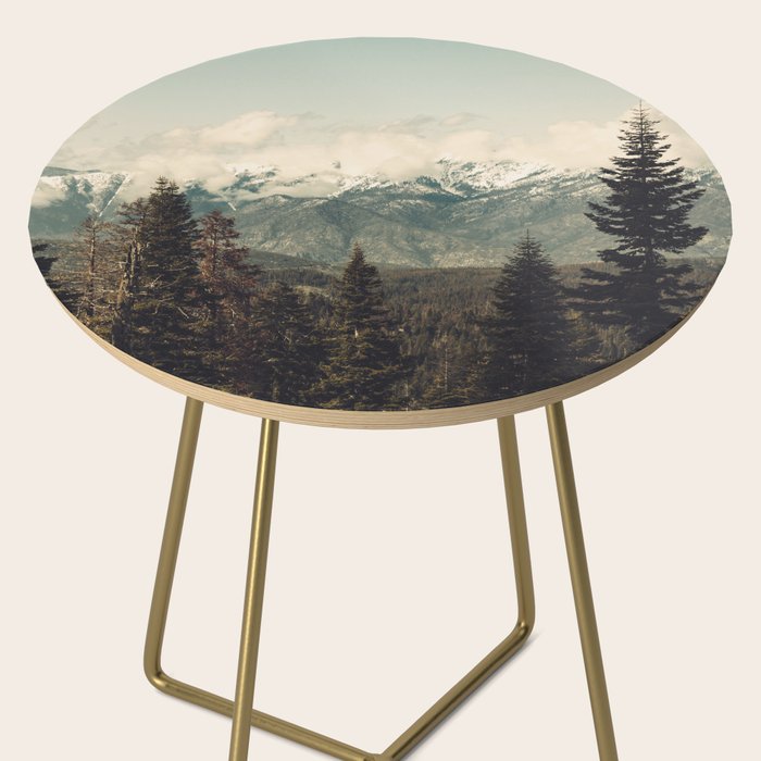 Snow capped Sierras Side Table Gallery Image 2