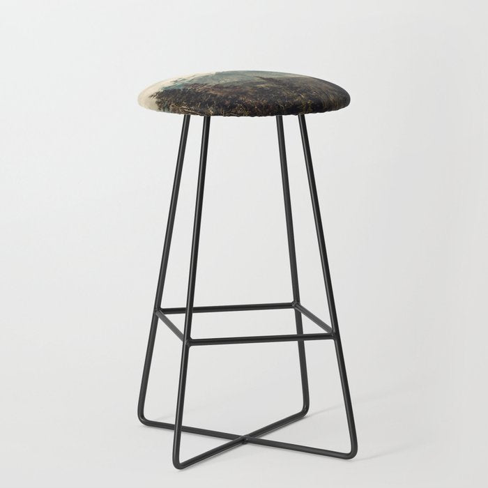 Snow capped Sierras Stool Gallery Image 1