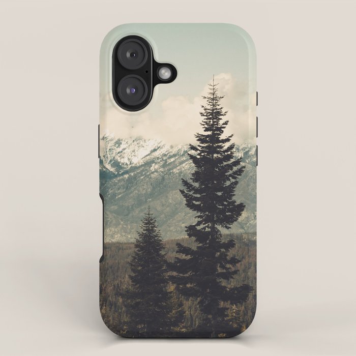 Snow capped Sierras iPhone Case Gallery Image 1