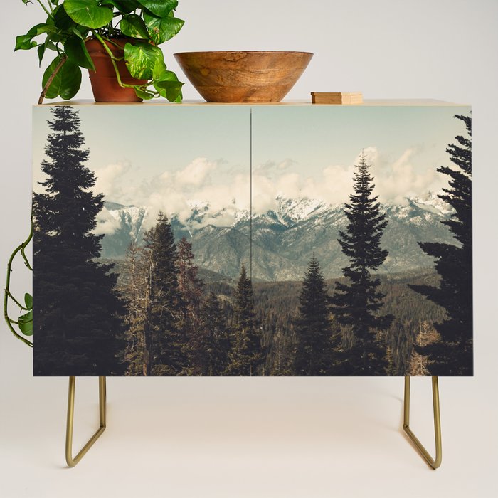 Snow capped Sierras Credenza Gallery Image 1