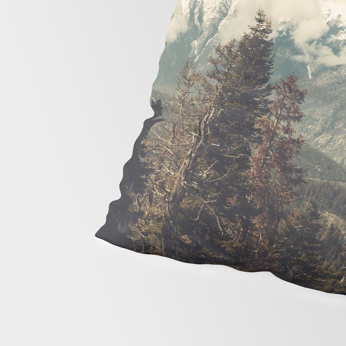 Snow capped Sierras Pillow Sham Gallery Image 4