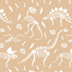 Dinosaur Fossils on Taupe Coffee Mug Gallery Image 2