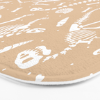Dinosaur Fossils on Taupe Bath Mat Gallery Image 3