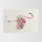 Flamingo Floral Rug Gallery Image 2